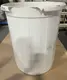 БАК 75л полипропилен d=57см h=60см с крышкой для пищевых продуктов - уценка, скол